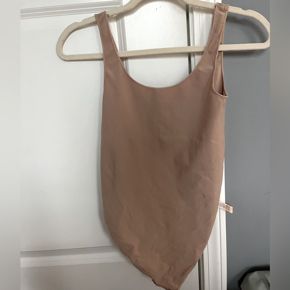 SKIMS Tan Bodysuit